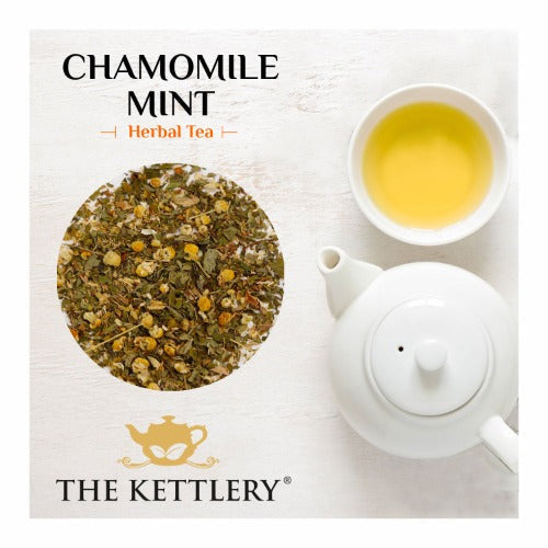 Chamomile Mint Herbal Tea in Tin