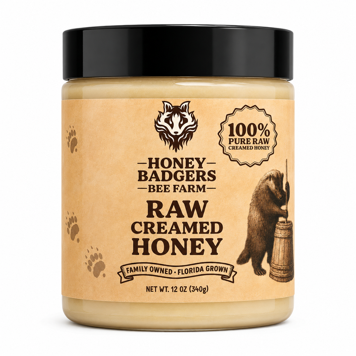 Raw Creamed Honey
