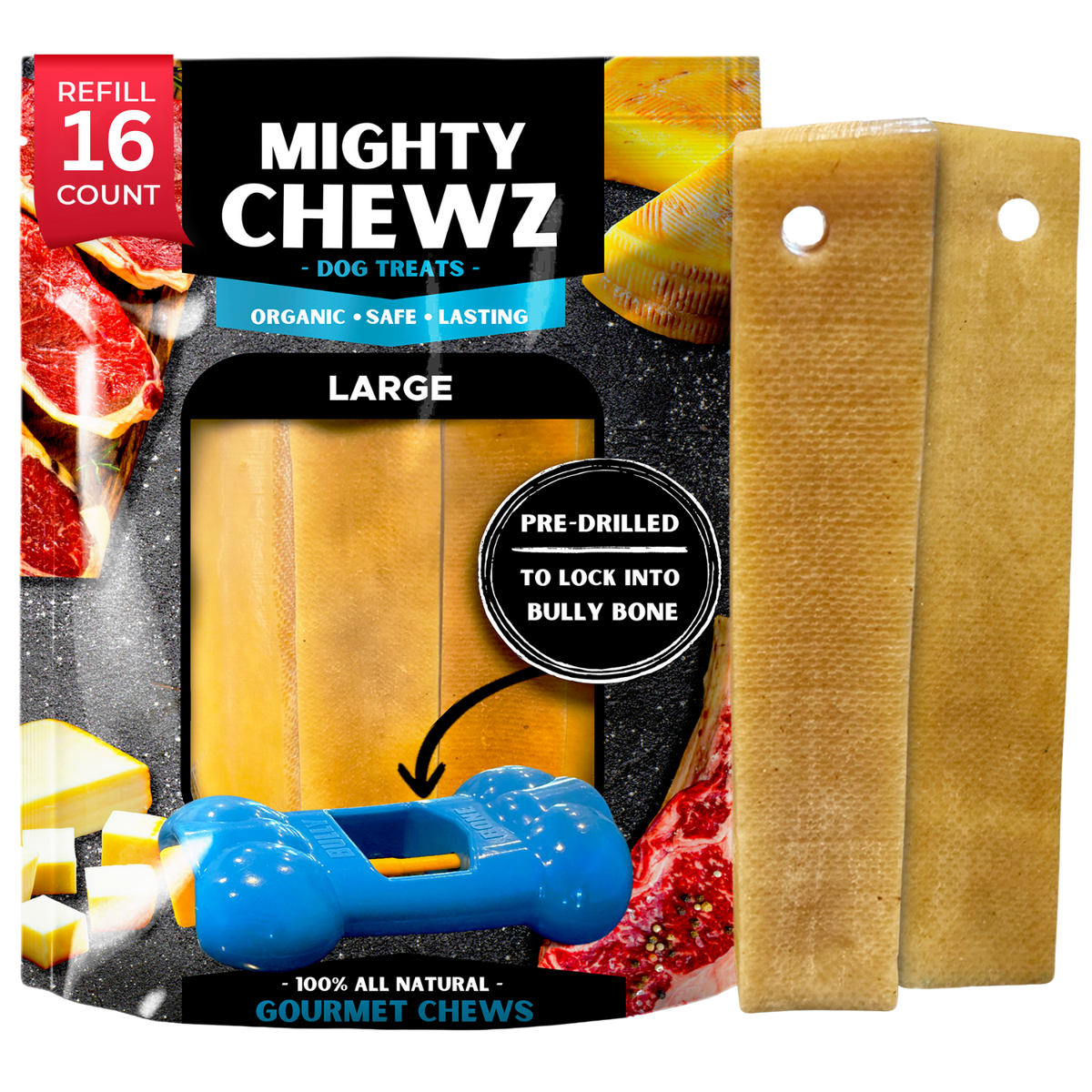 4 Pack Large Yak Cheese - Refill Pack